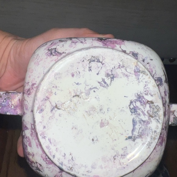 Vintage tea kettle and  holder - Picture 2 of 5